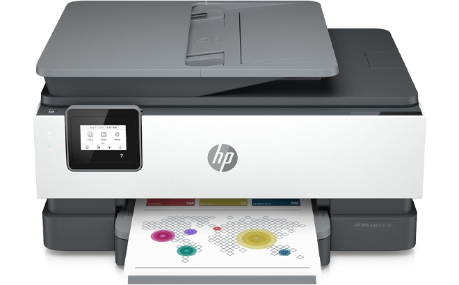 HP OfficeJet 8015e Wireless Color All in One Printer