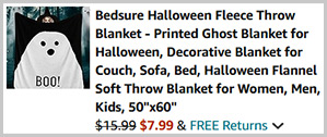 Halloween Blanket Screenshot