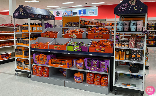 Halloween Candy Display at Target