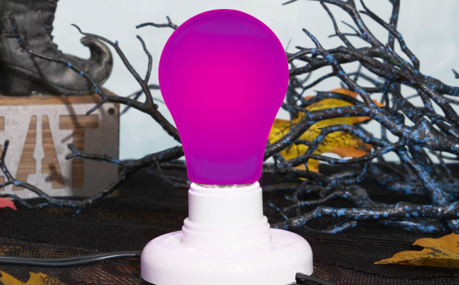 Halloween Purple LED Bulb