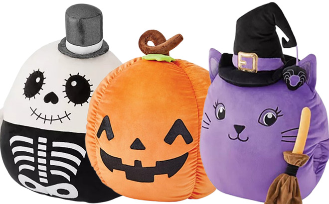 Halloween Secret Pocket Squishy Plushes