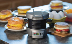 Hamilton Beach Breakfast Sandwich Maker on the Table