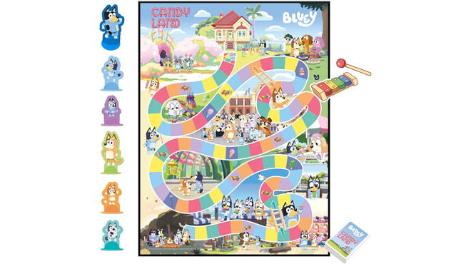 Hasbro Gaming Candy Land Bluey Board Game