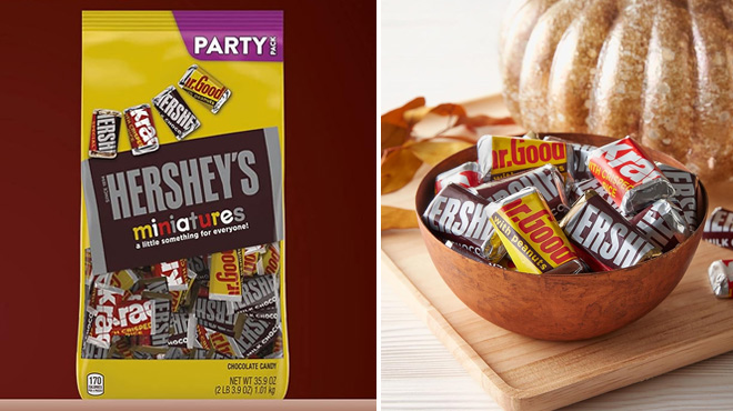 Hersheys Miniatures Halloween Candy Party Pack