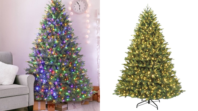 Holiday Living 7 5 Feet Pre lit LED Artificial Christmas Tree