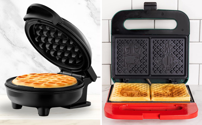 Holstein Housewares Mini Waffle Maker