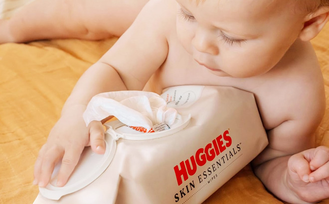 Huggies Skin Essentials Baby Wipes