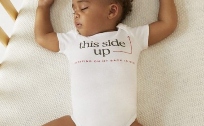 Huggies Sleep Safely Baby Bodysuit