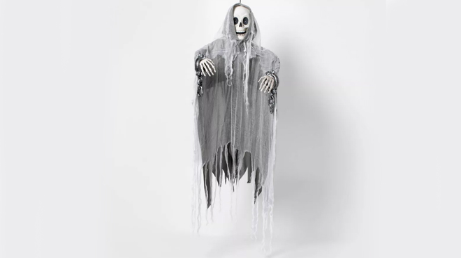 Hyde EEK 60 Animated Reaper Skeleton Decorative Mannequin