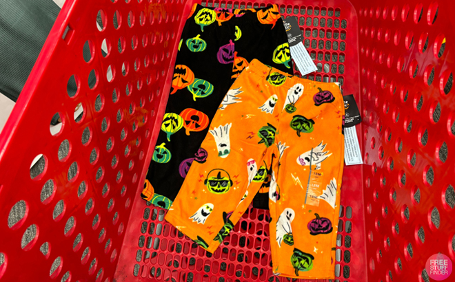 Hyde EEK Ghost Halloween Toddler Pajama Pants and Hyde EEK Pumpkin Halloween Toddler Pajama Pants in a Cart