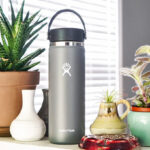 Hydro Flask Stainless Steel Standard Mouth Water Bottle in Stone Gray