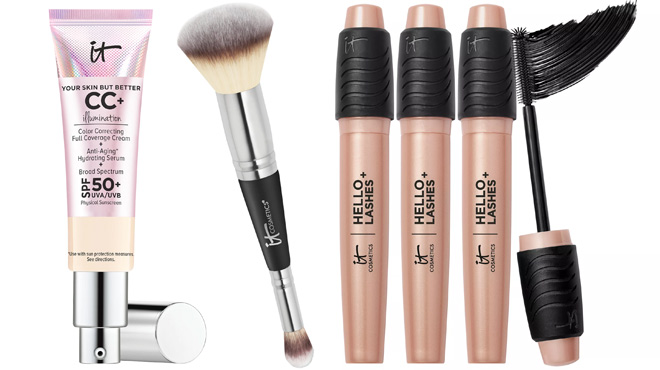 IT Cosmetics CC Cream Illumination SPF50 Luxe Brush