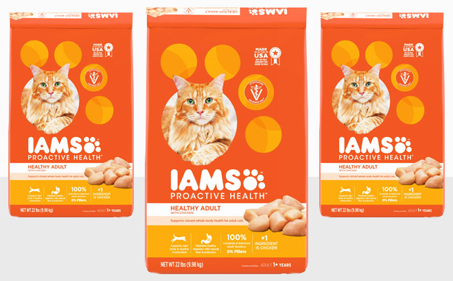 Iams Proactive Health 22 Pound Chicken Dry Cat Food