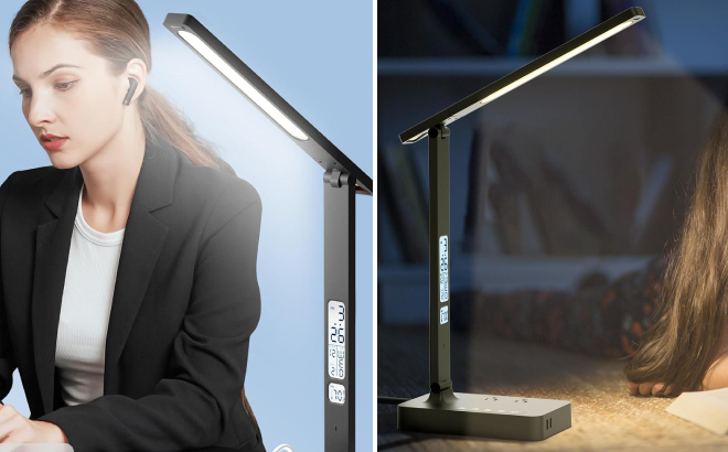 Infiway Desk Lamp with USB Charging Port