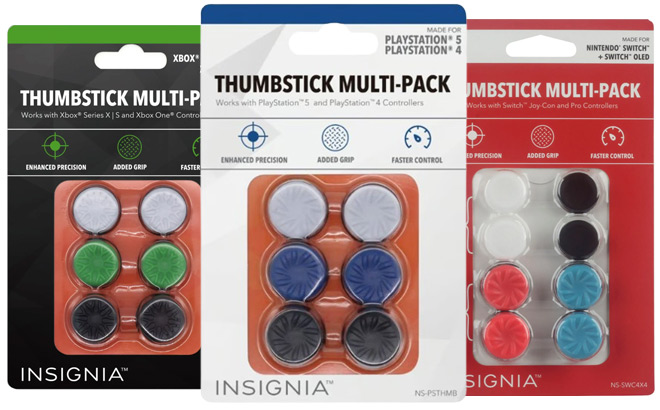 Insignia Controller Thumbstick Multi Packs