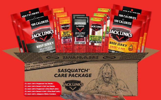 Jack Links Spicy Beef Jerky Gift Pack