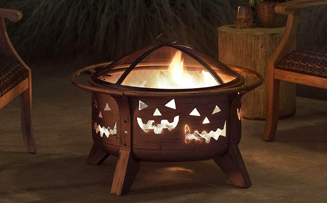 Jack O Lantern Fire Pit