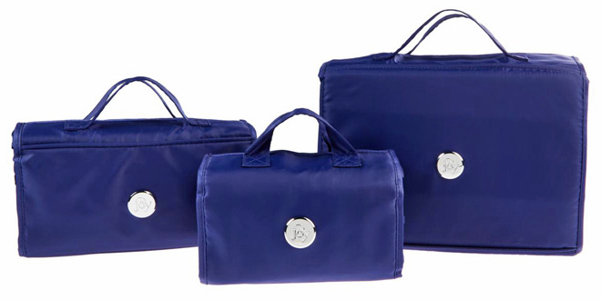 Joy CleanBoss 3 Piece Big Beauty Cases in Blue