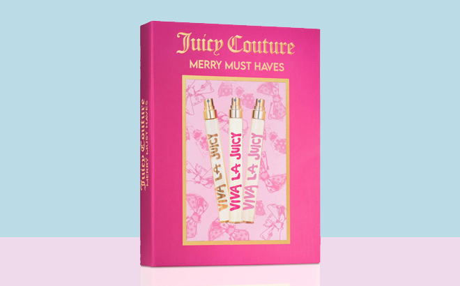 Juicy Couture 3 piece Travel Sprays Set