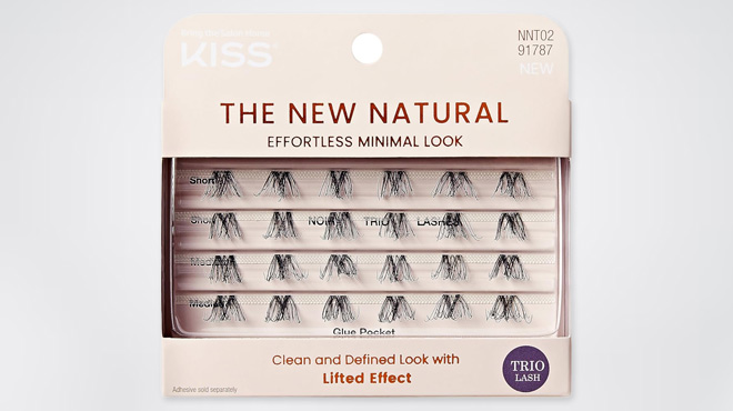 KISS The New Natural 24 Clusters False Eyelashes