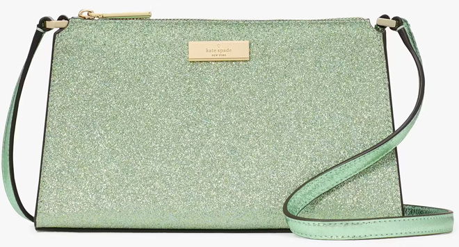 Kate Spade Kenzie Glitter Mini Crossbody