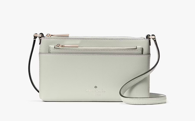 Kate Spade Light Olive Sadie Crossbody Set