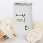 Kate Spade Miss To Mrs Stemless Wine Tumbler