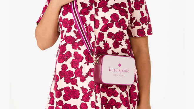 Kate Spade Oh Snap Colorblock Mini Camera Bag