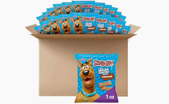 Kelloggs Scooby Doo Cracker Snacks 40 Pack