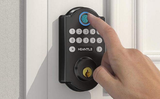 Keyless Fingerprint Door Lock Set