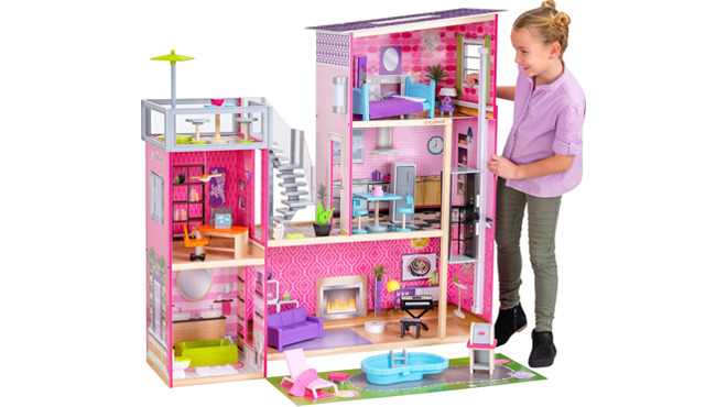 KidKraft Uptown Modern Dollhouse with 36 Accessories