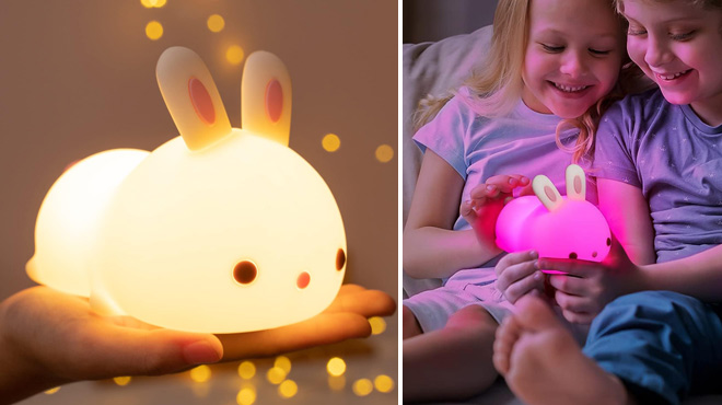 Kids Bunny Night Light