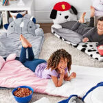 Kids Character Faux Fur Sleeping Bags