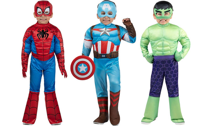 Kids Marvel Costumes