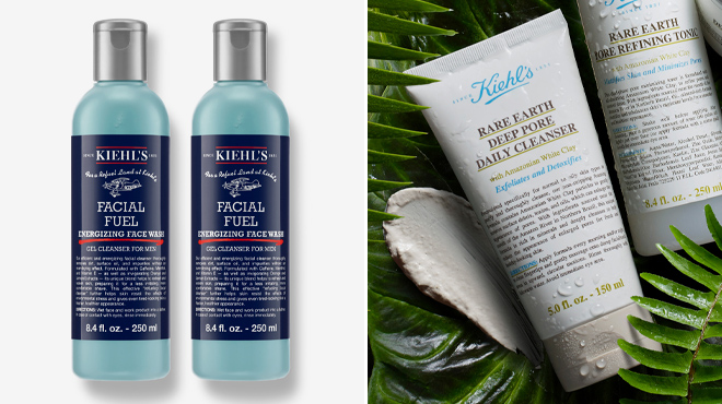 Kiehls Face Wash and Daily Cleanser