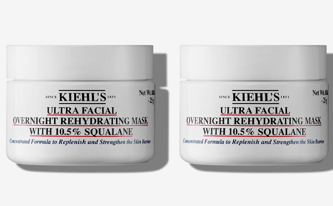 Kiehls Ultra Facial Overnight Hydrating Face Mask 2 Pack