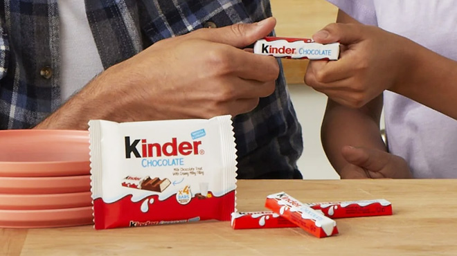 Kinder 4 Count Chocolate Bars