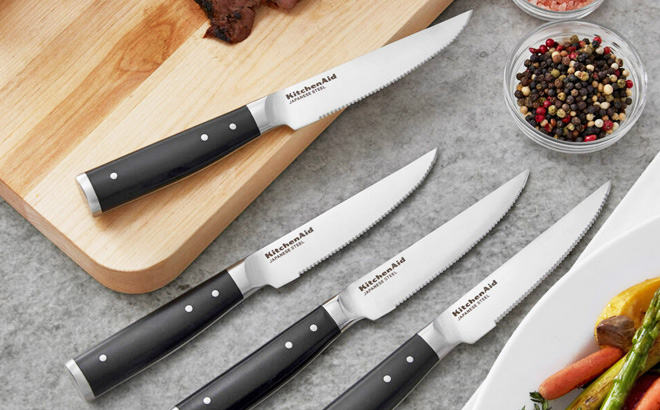 KitchenAid 4 Piece Steak Knife Set