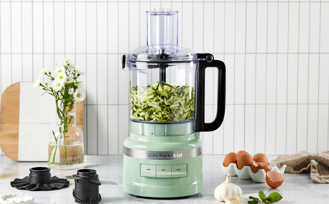 KitchenAid 9 Cup Food Processor in Pistachio