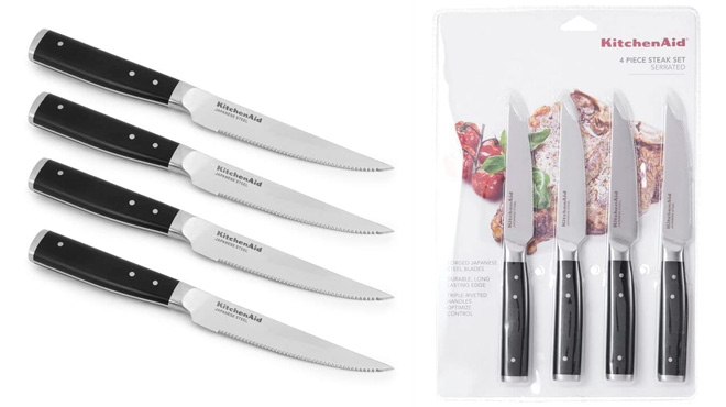 KitchenAid Gourmet 4 Piece Steak Knife Set