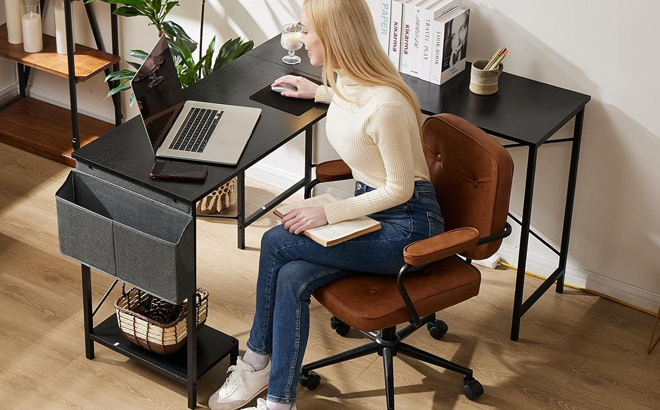 L Shaped Computer Desk