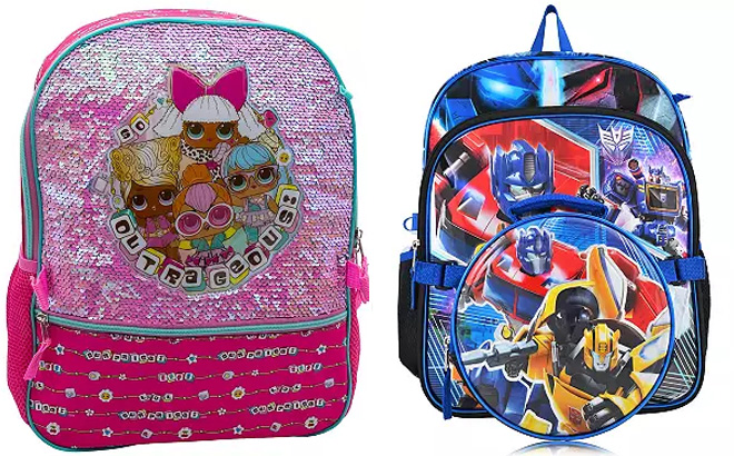 L O L Surprise 5 Piece Backpack Set