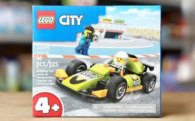 LEGO City Green Race Car Toy Set