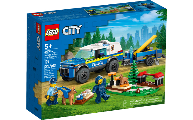 LEGO City Mobile Police Dog Training Set