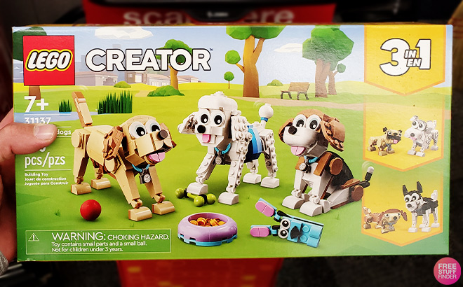 LEGO Creator 3 in 1 Adorable Dogs Building Toy Set