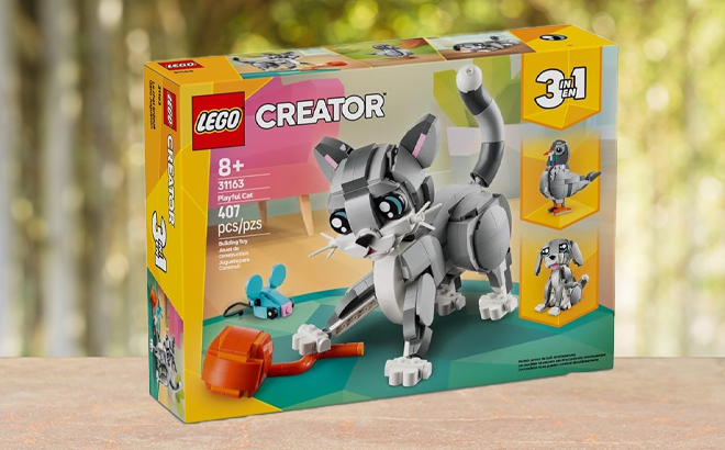 LEGO Creator 3 in 1 Playful Cat Toy Set