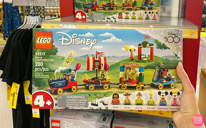 LEGO Disney 100 Celebration Train Building Set