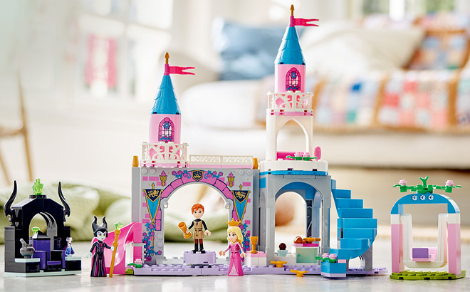 LEGO Disney Princess Auroras Castle Building Toy Set