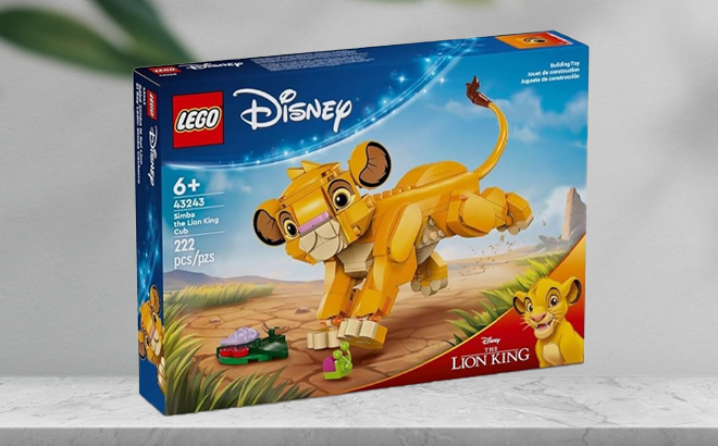 LEGO Disney Simba The Lion King Cub Building Set