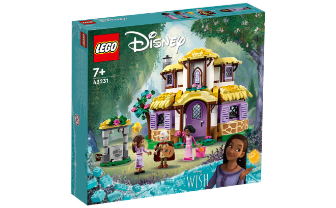 LEGO Disney Wish Ashas Cottage Building Toy Set